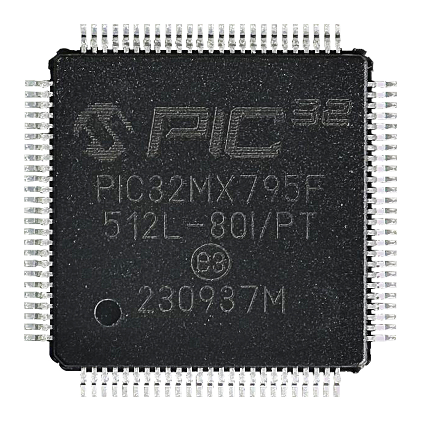 PIC32MX795F512L-80I/PT 32位微控制器芯片