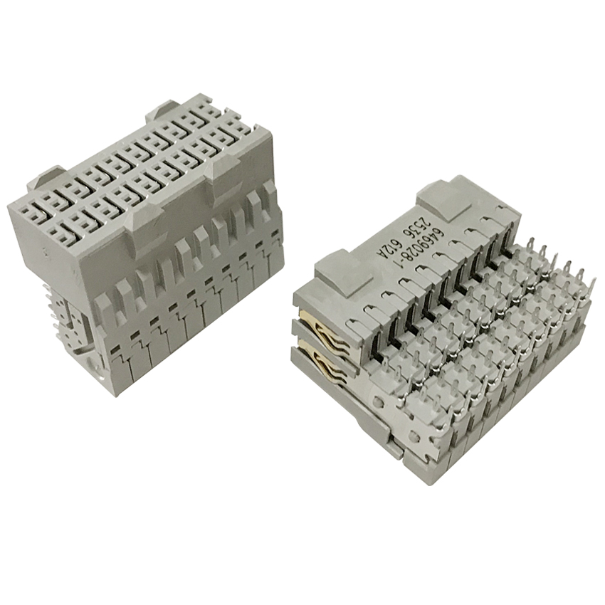 6469028-1 弯插 40针高速背板连接器