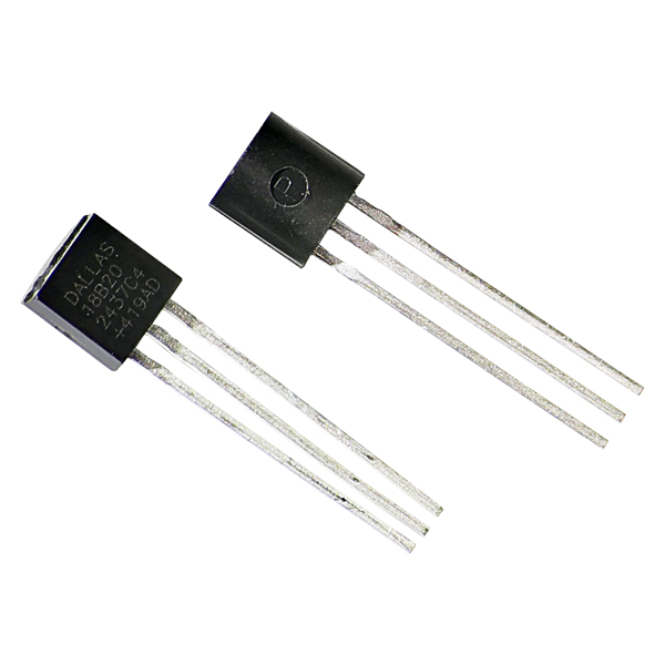 DS18B20+ TO-92 可编程数字温度器温度传感器
